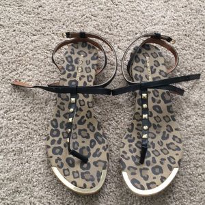 Banana republic leopard sandal